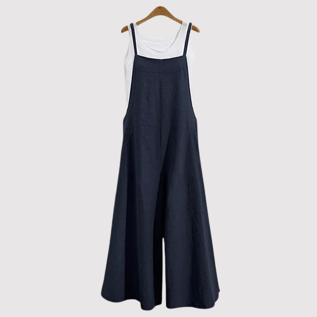Levoire | Combinaison Sans Manches Design Bleu marine