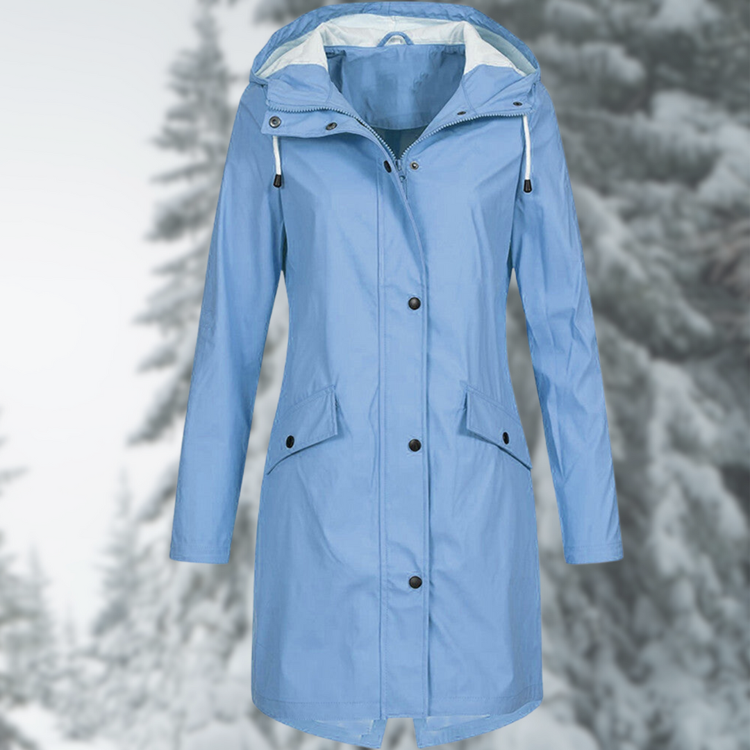 Levoire | Mode, Long Et Imperméable Manteau De Pluie Bleu clair