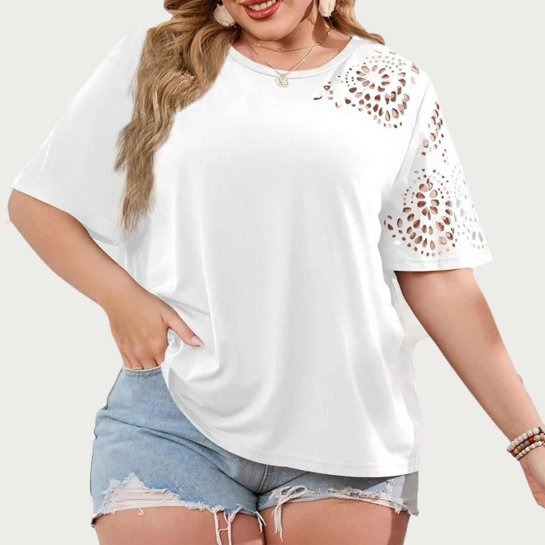 Levoire | Chemise Élégante Avec Des Emplacements Pour Les Manches Blanc