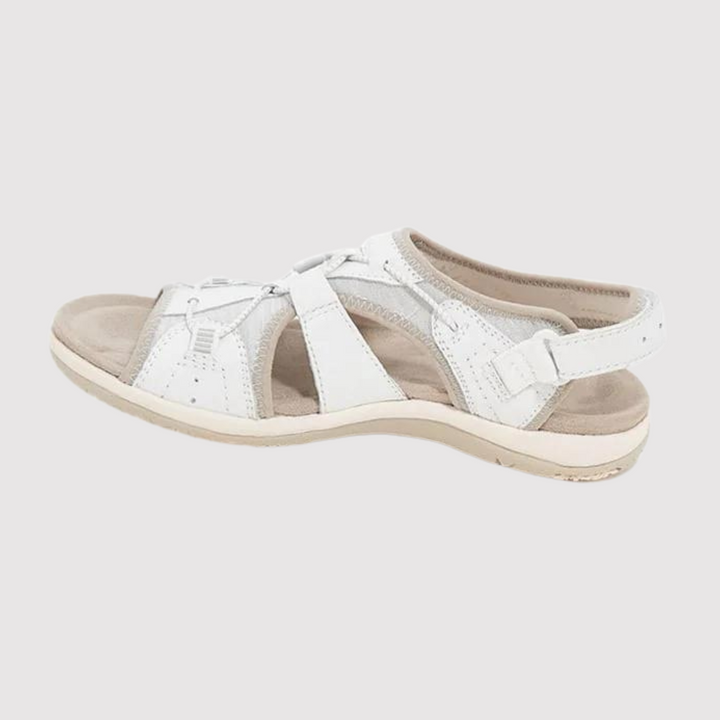 Levoire | Sandales Orthopédiques Ajustables Et Douces, De Soutien Pour Femmes Blanc