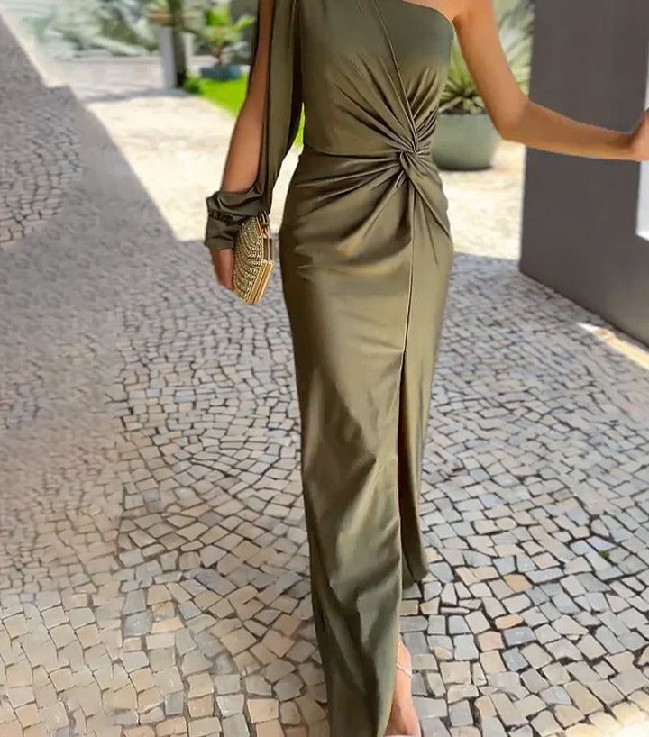 Levoire | Robe Maxi Épaule Pour Femmes Par Alisa
