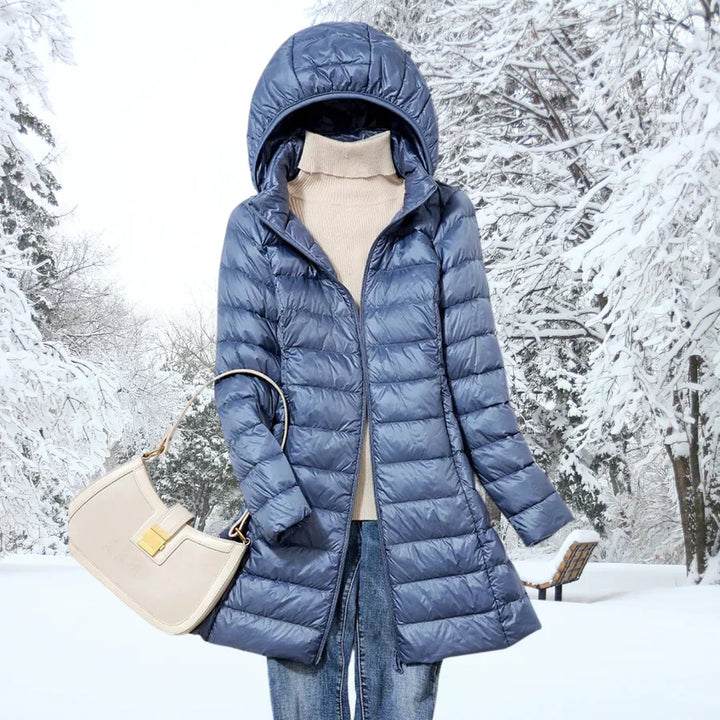 Levoire | Veste D'Automne En Duvet Ultralégère Bleu