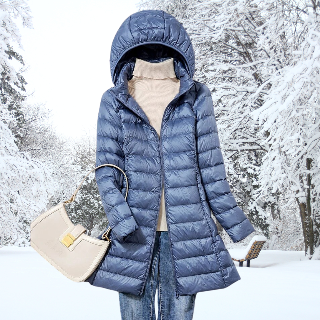 Levoire | Veste Légère En Duvet Ameline Bleu