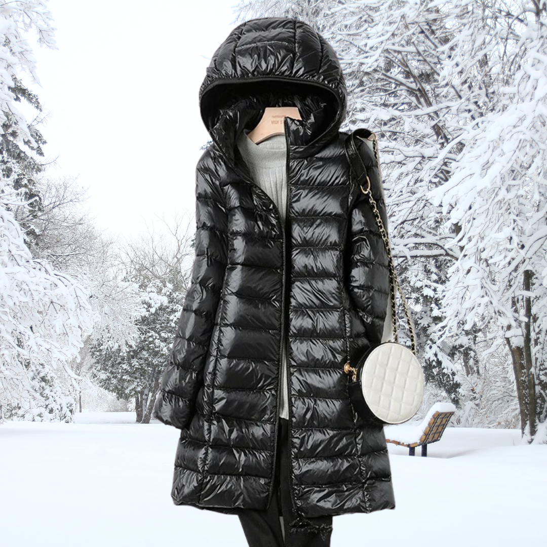 Levoire | Manteau Coupe-Vent En Duvet Léger noire