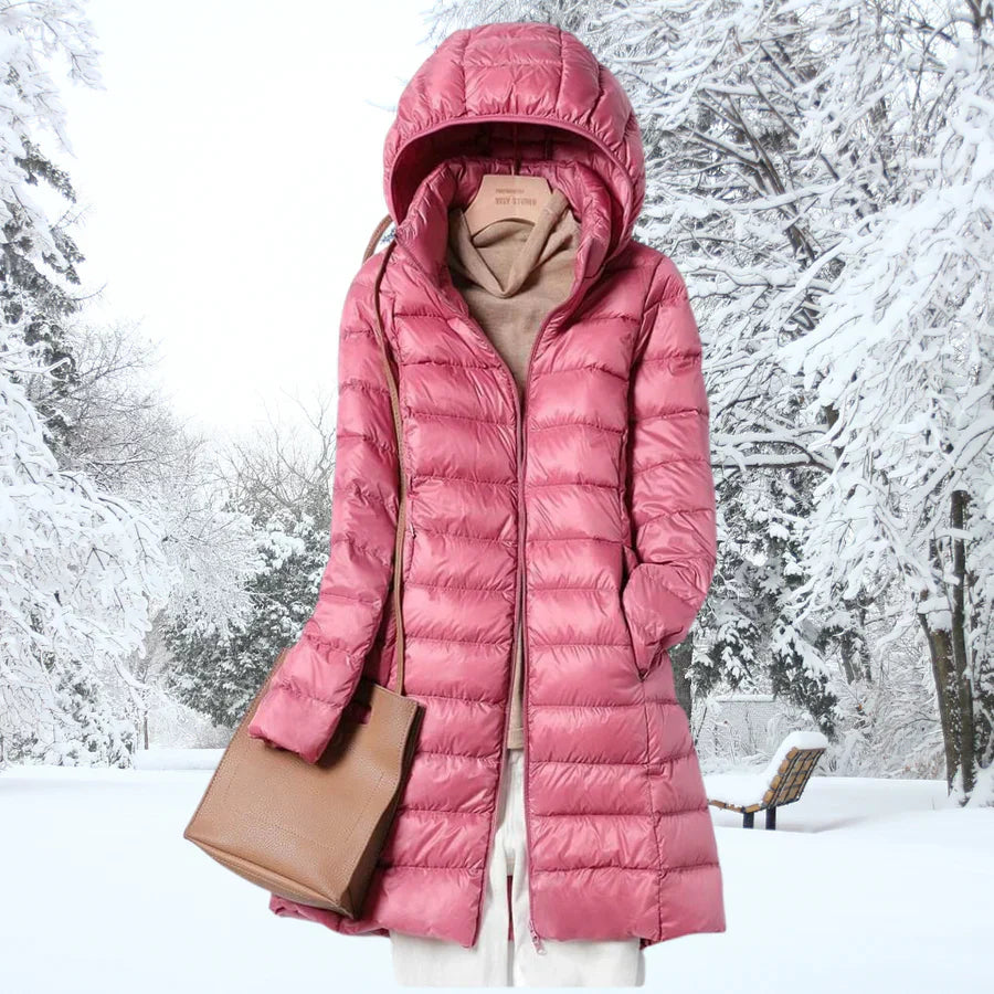 Levoire | Veste À Capuche Zippée Rosa