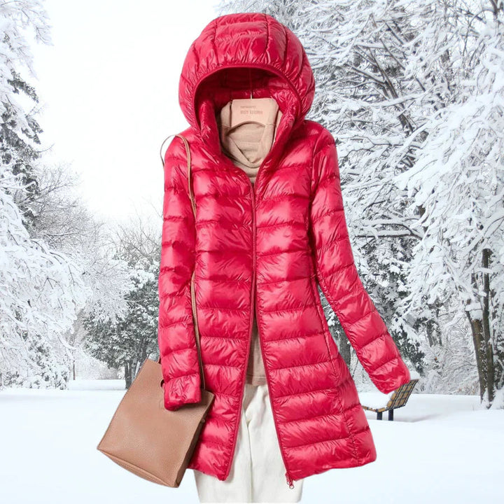 Levoire | Veste À Capuche Zippée Rose foncé