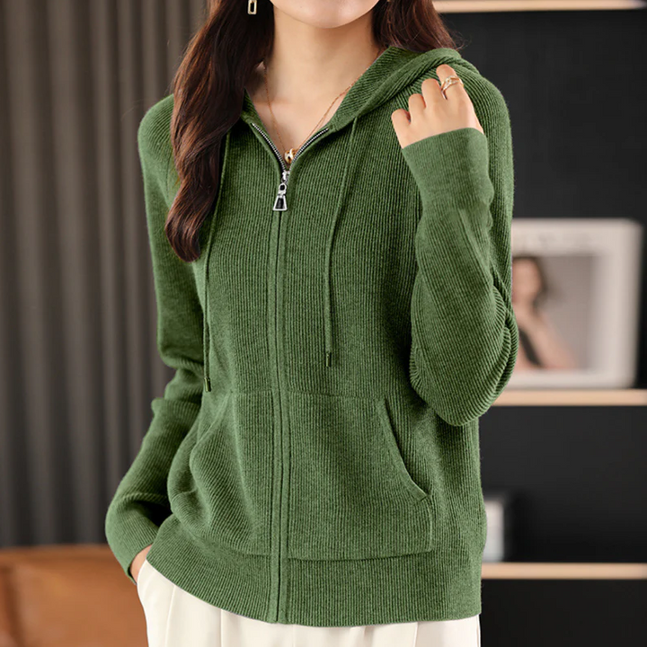 Levoire | Rennot Sweatshirt Cardigan Vert