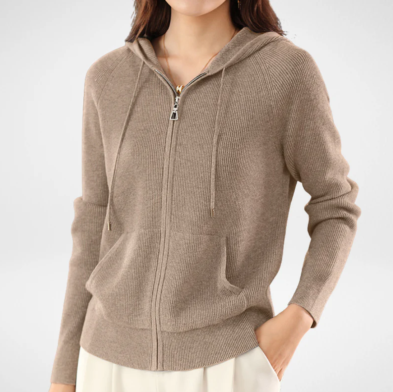 Levoire | Rennot Sweatshirt Cardigan Brun clair