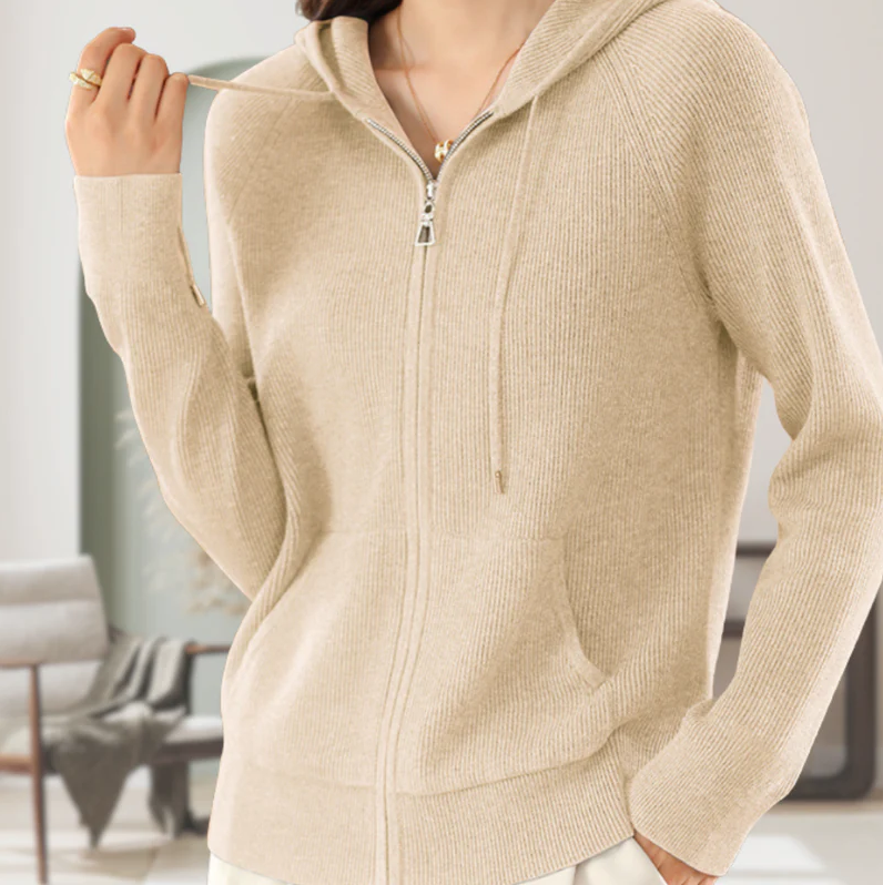 Levoire | Rennot Sweatshirt Cardigan Beige