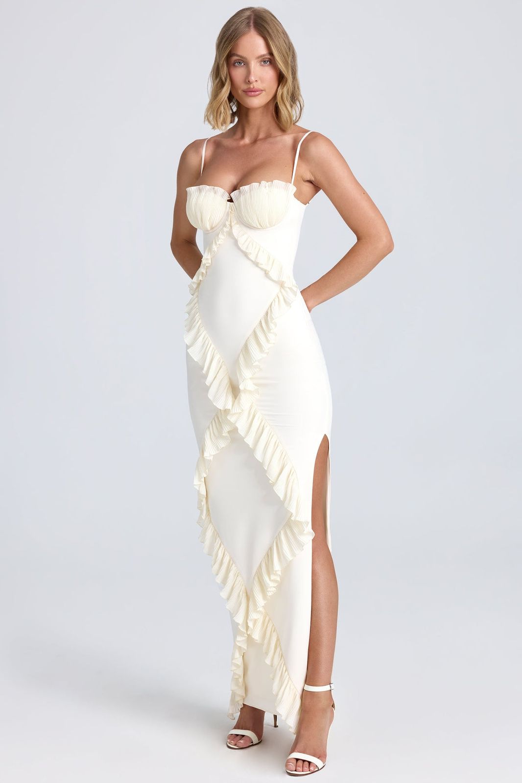 Levoire | Robe Maxi Trim Ivoire