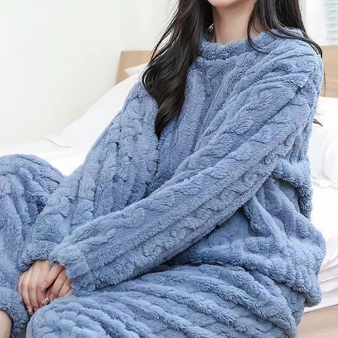 Levoire | Ensemble De Nuit Élégant Bleu Une taille