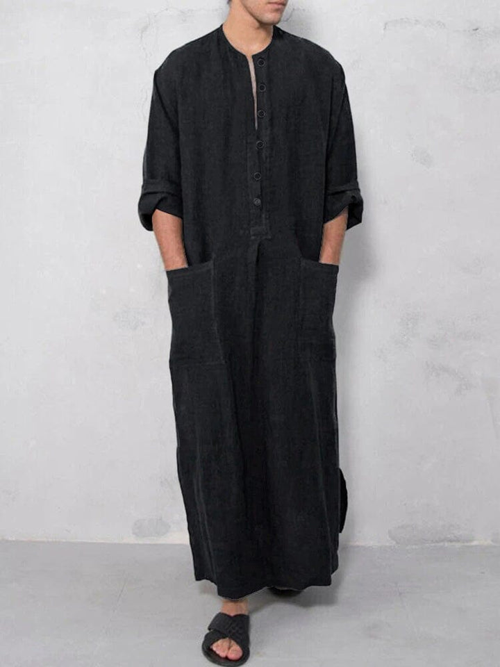 Levoire | Chemise longue Noir