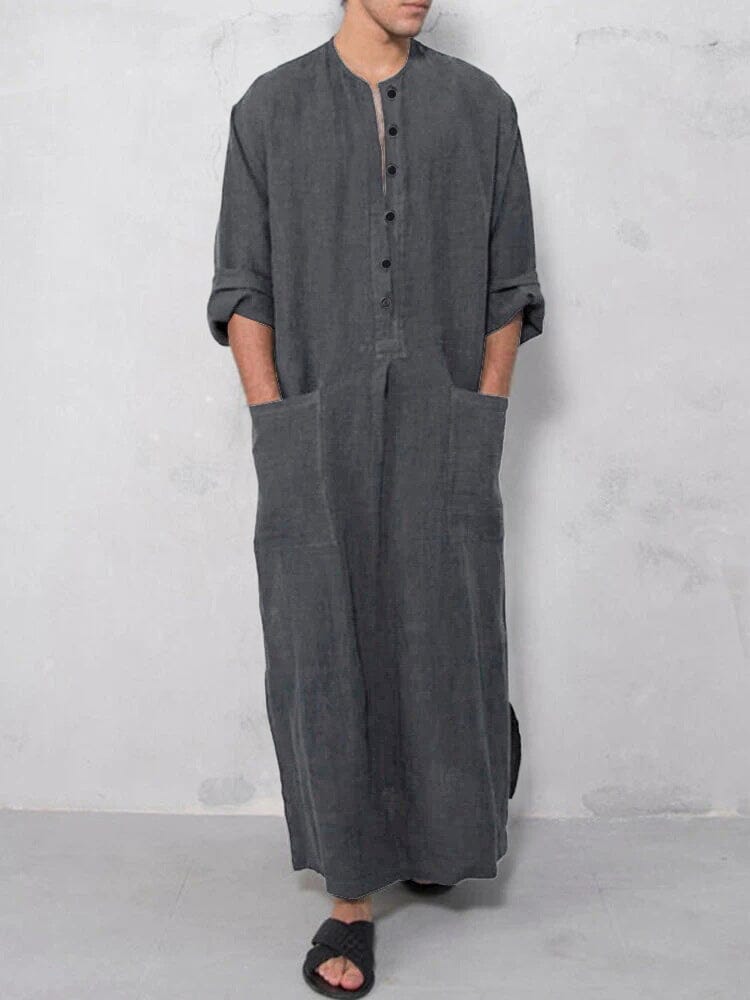 Levoire | Chemise longue Gris