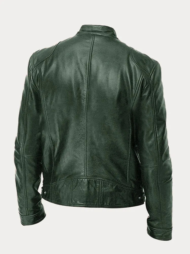 Levoire | Veste En Cuir Au Design Intemporel Et Au Confort