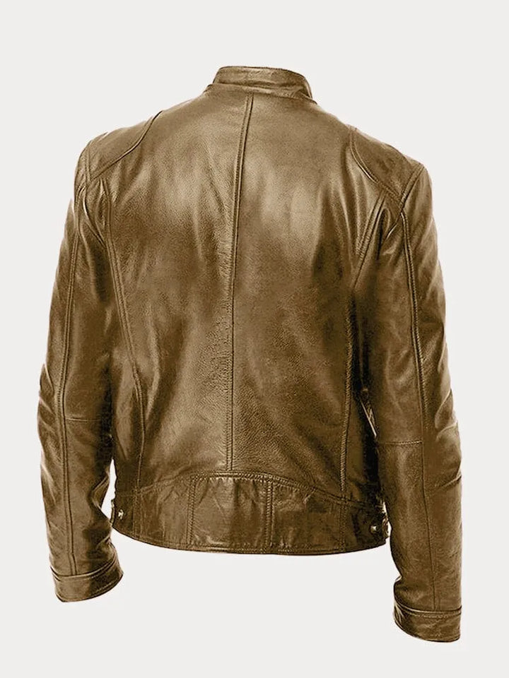 Levoire | Veste En Cuir Au Design Intemporel Et Au Confort