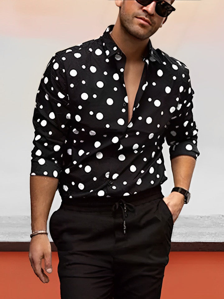 Levoire | Chemise Homme À Motif Unique