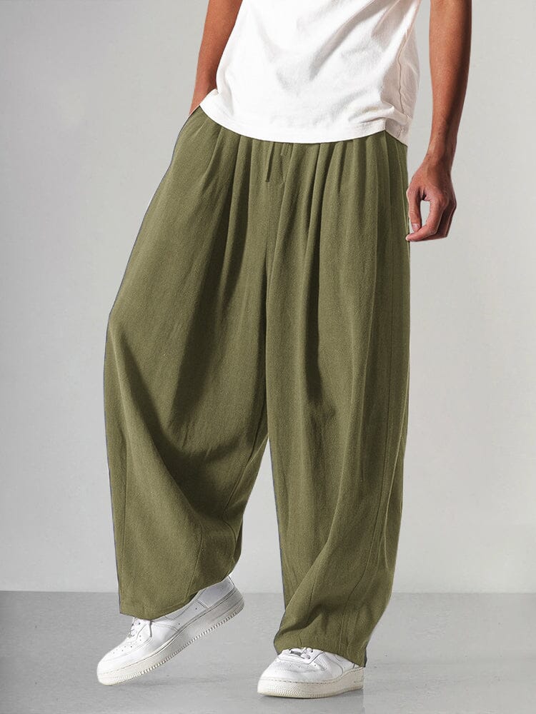 Levoire | Pantalons en lin fabriqués en fil de coton