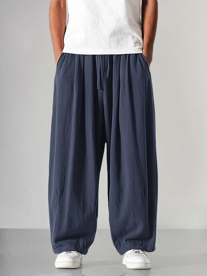 Levoire | Pantalons en lin fabriqués en fil de coton Merensininen