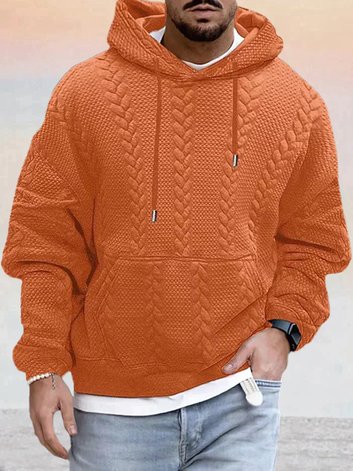 Levoire | Pull Moderne Pour Hommes Orange