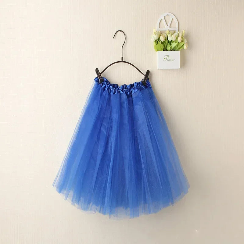 Levoire | Jupe En Tulle Pour Enfant Saphirblau Einheitsgröße