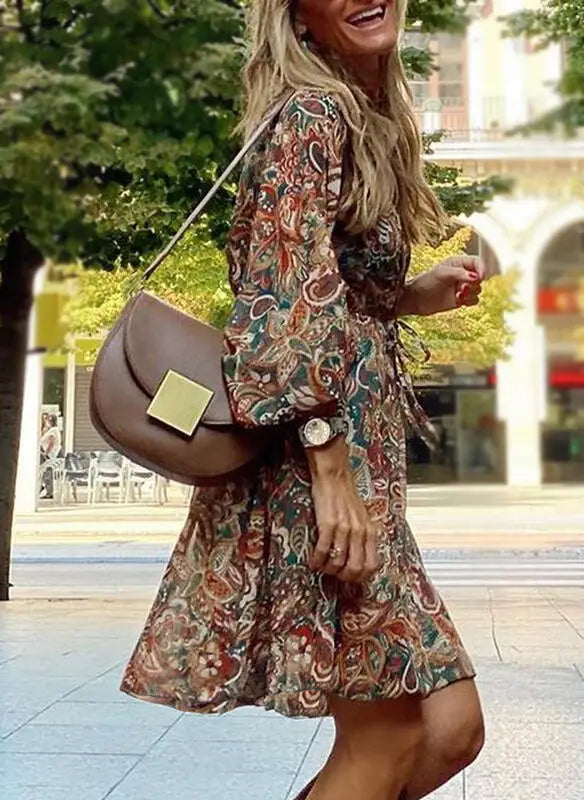 Levoire | Femme Robe très élégante - Marron