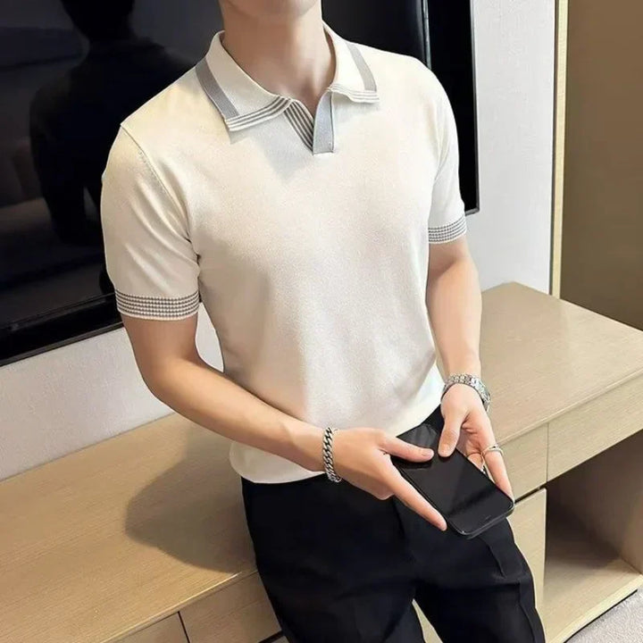 Levoire | Poloshirt Moderne À Manches Courtes D'Été Pour Hommes