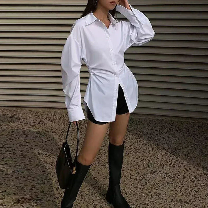 Levoire | Chemise À Boutons Avec Fente Pour Femmes