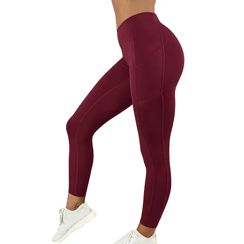 Levoire | Leggings De Sport Femme Vin rouge