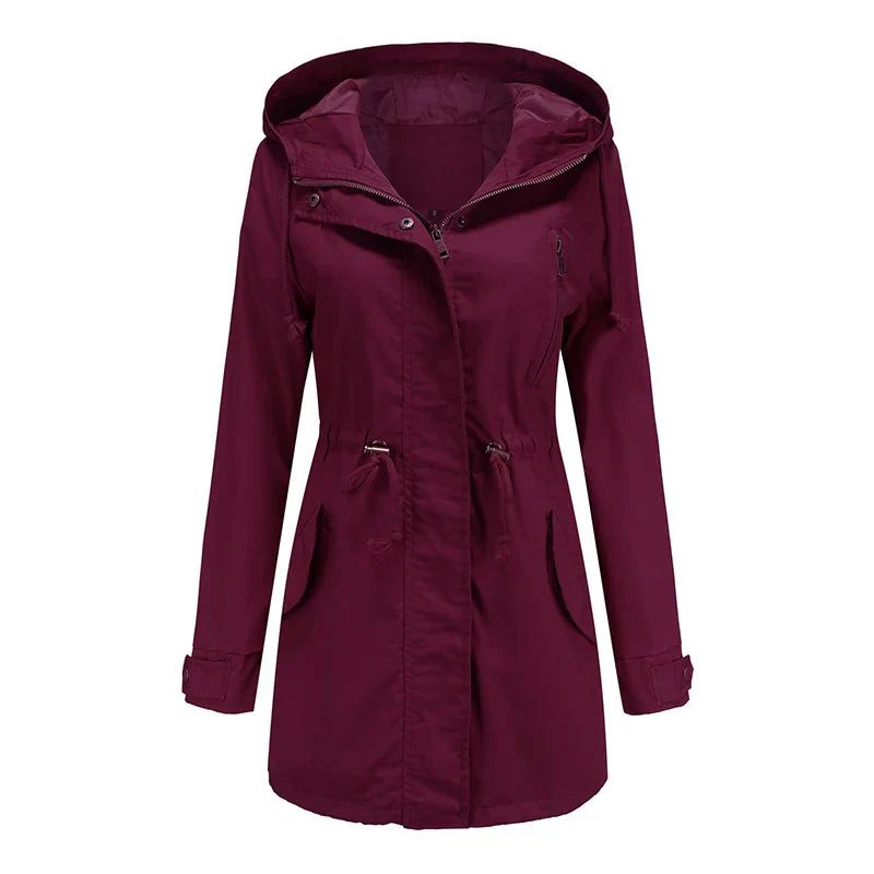 Levoire | T Trench En Coton Avec Capuche