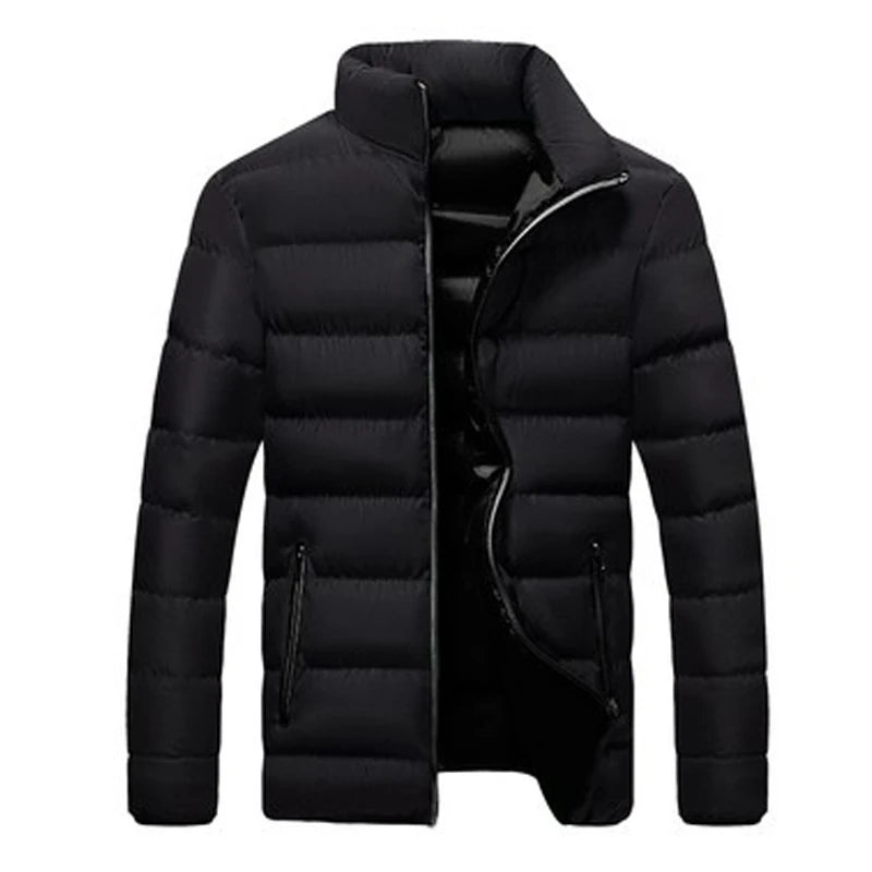 Levoire | Veste Thermique Longue À Manches Longues Avec Fermeture Éclair Noir