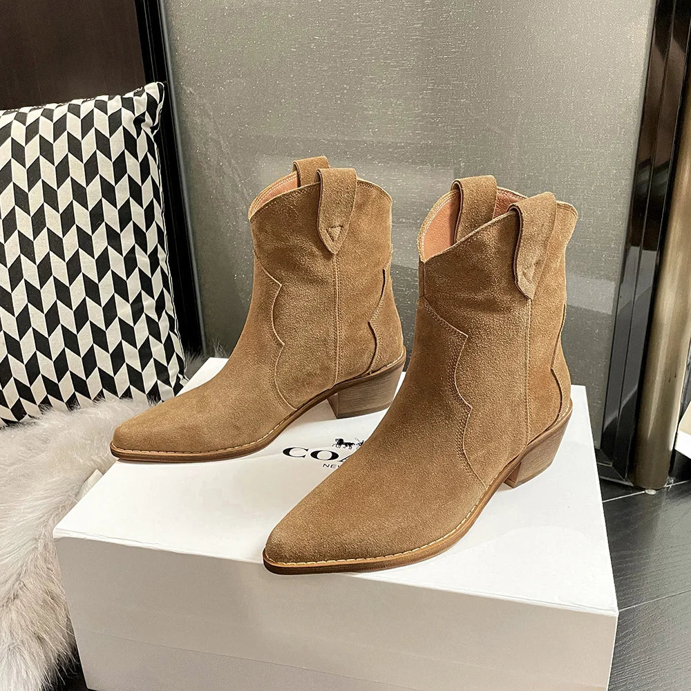Levoire | Bottes En Cuir Pour Femmes Avec Lacets