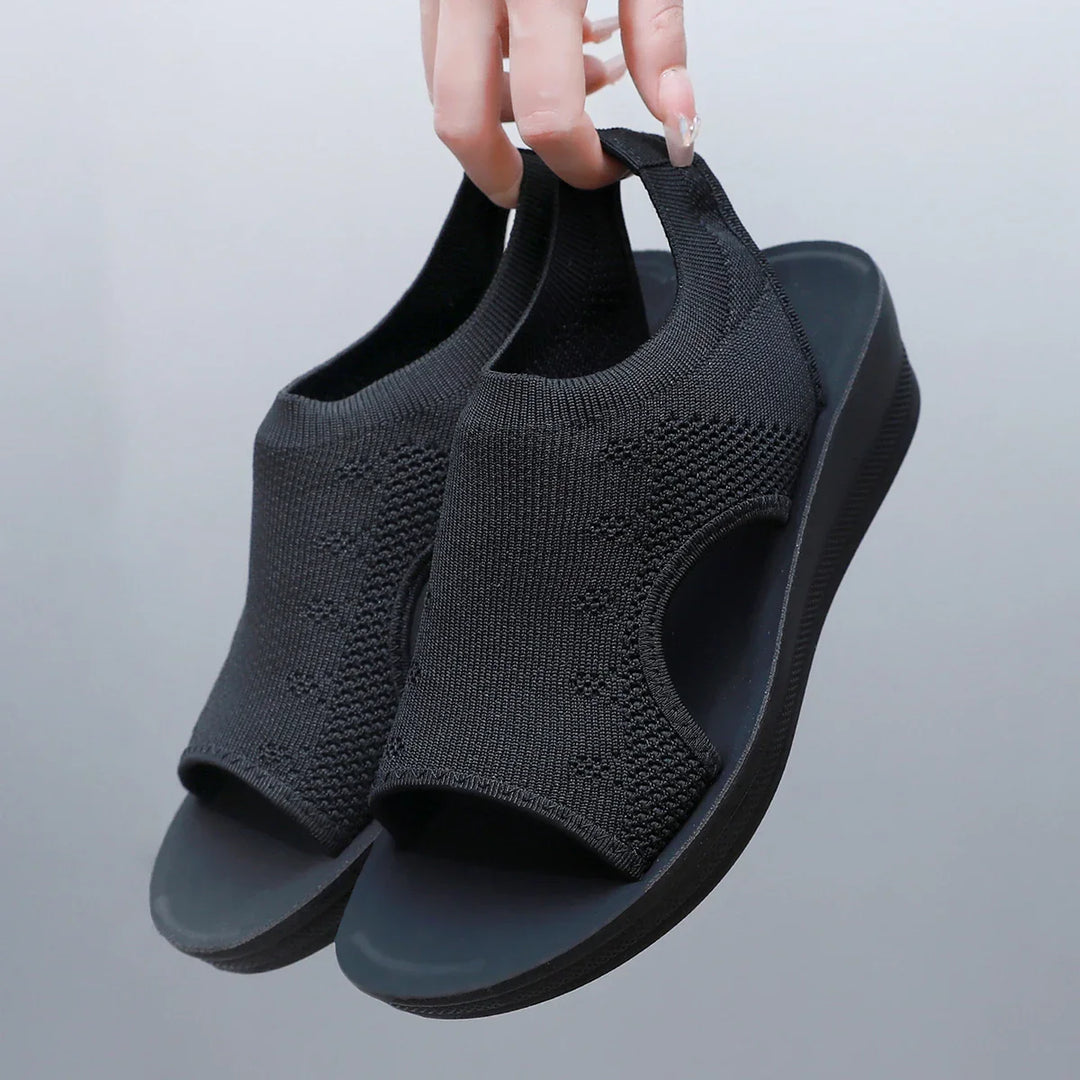 Levoire | Sandales Été Confort Noir