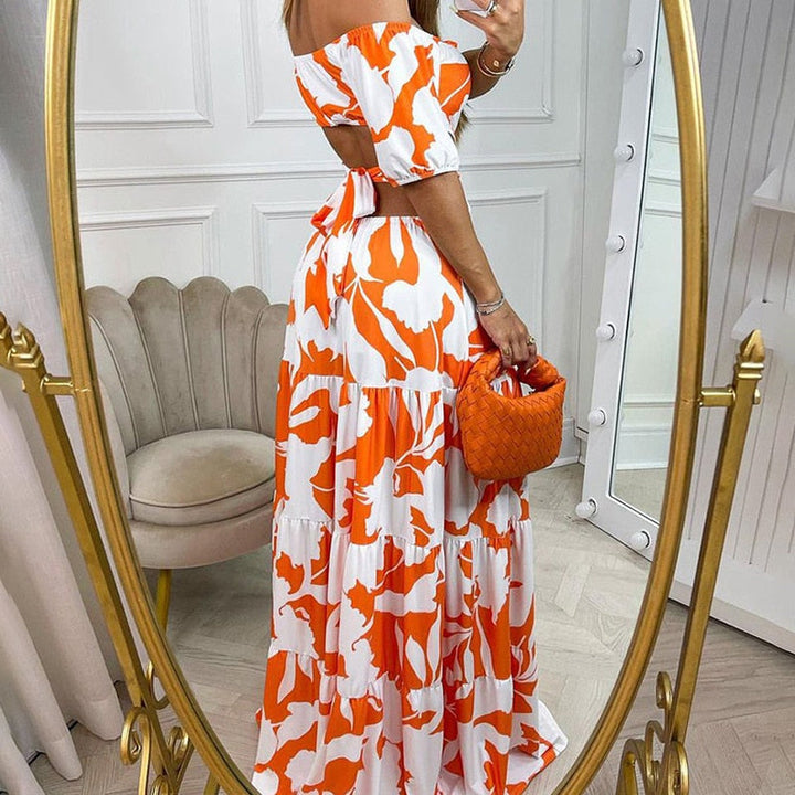 Levoire | Robe Maxi À Épaules Dénudées