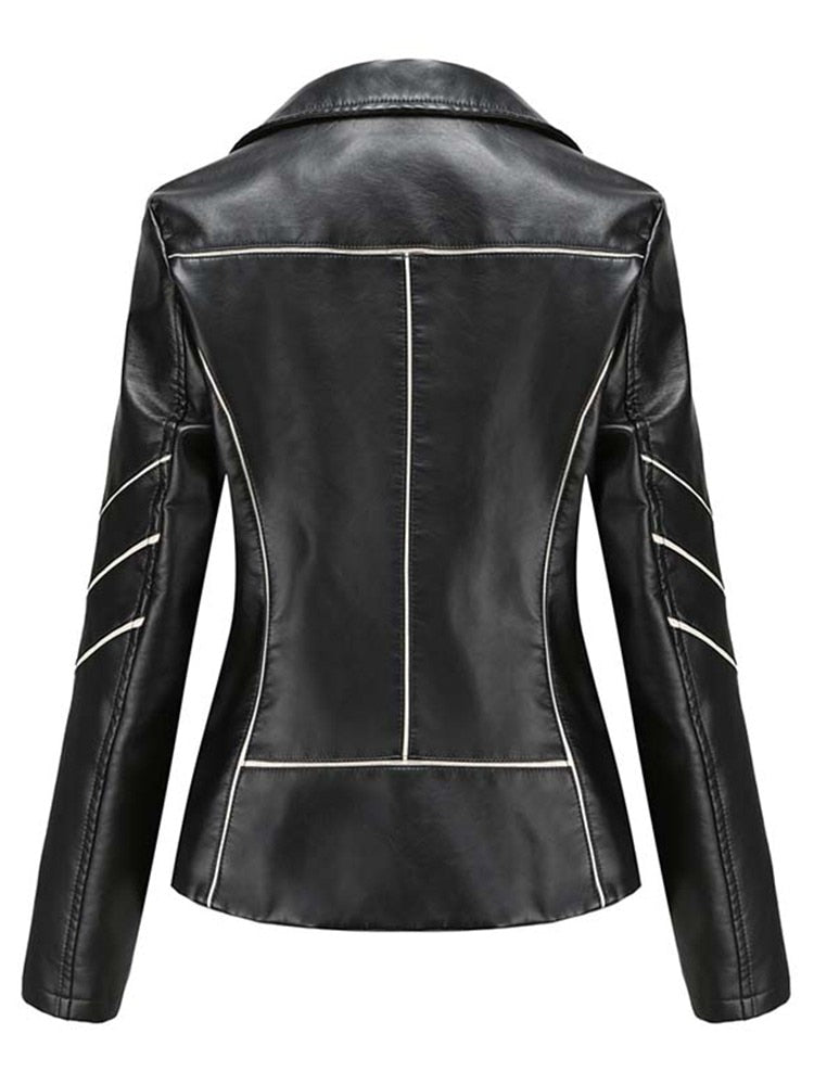Levoire | Veste En Simili Cuir Élégante Pour Femmes