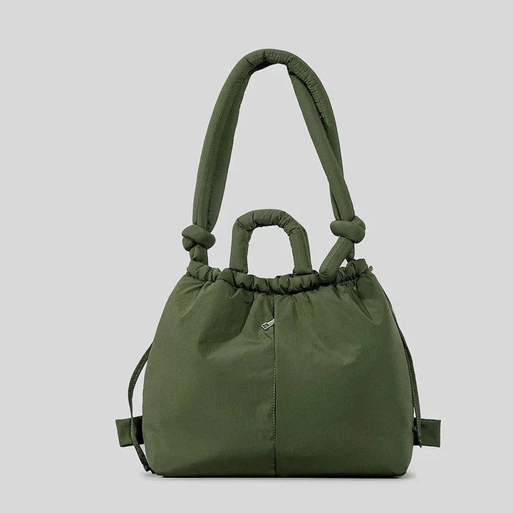 Levoire | Sac À Main Unique En Forme De Coussin Kampfvert