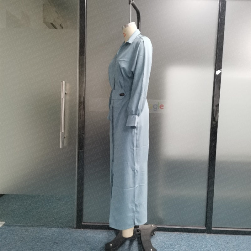 Levoire | Napper Opp Manches Longues V-Cou Maxi Robe