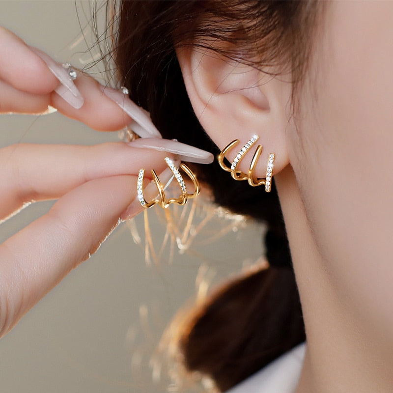 Levoire | Boucles D'Oreilles Pendantes Or