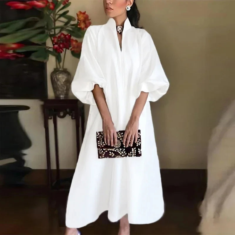 Levoire | Robes Maxi Pour Femmes Soucieuses De Leur Style Blanc