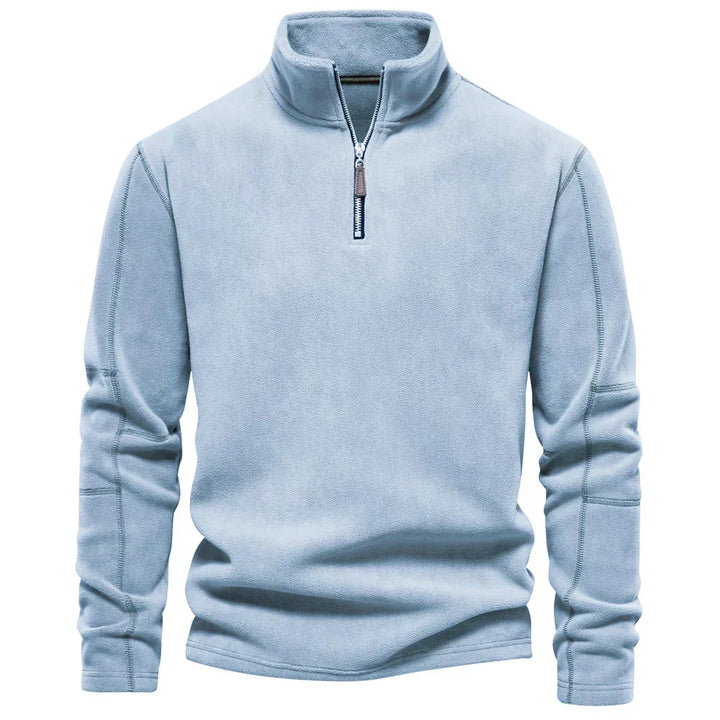 Levoire | Pull long à manches longues pour hommes Bleu