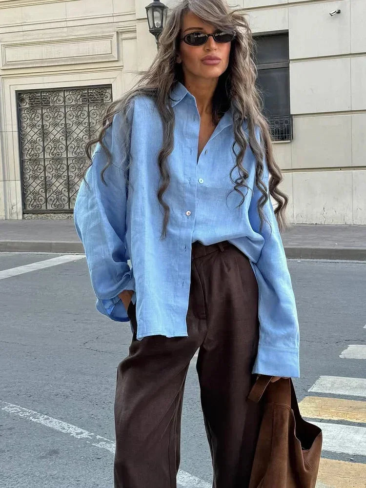 Levoire | Surpoids Chemise En Lin