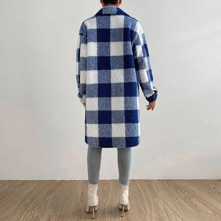 Levoire | Chemise À Carreaux En Teddyfleece