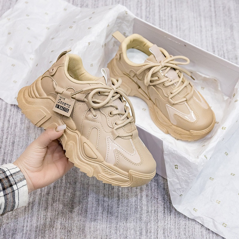 Levoire | Baskets Tendance Beige