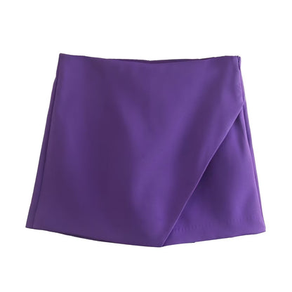 Levoire | Jupe-Pantalon Skorts Élégants Et Confortables Pour Toutes Les Occasions Violet