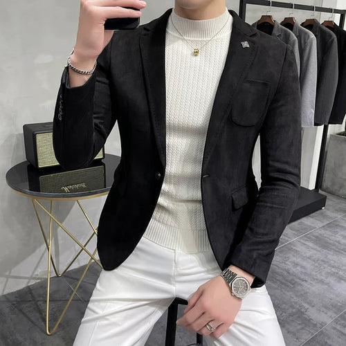 Levoire | Slim Fit Affaires & Temps Libre Veste Pour Hommes