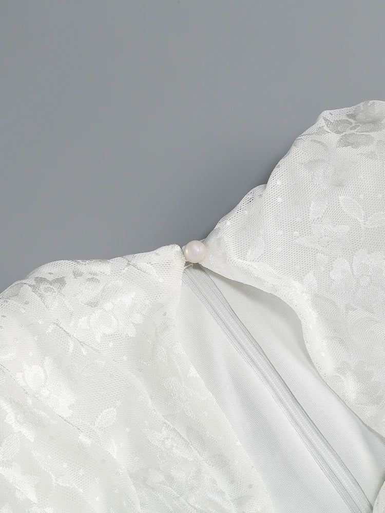 Levoire | Nouvelle Robe Mini Sexy Avec Des Gants Longs