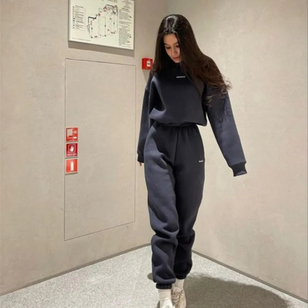 Levoire | Ensembles De Sweats À Capuche Et De Pantalons Chauds Marron foncé