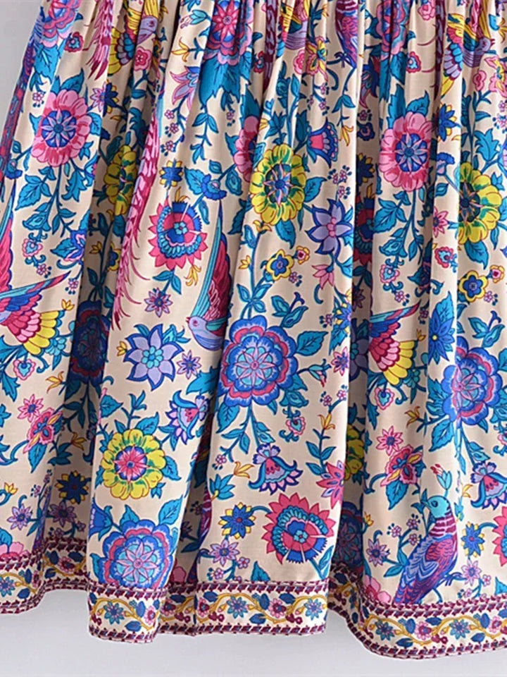 Levoire | Robe Bohème Paon