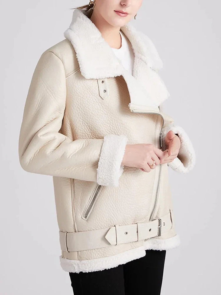Levoire | Veste chaude en similicuir