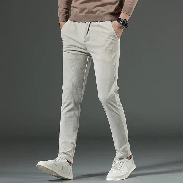 Levoire | Pantalons en velours Beige