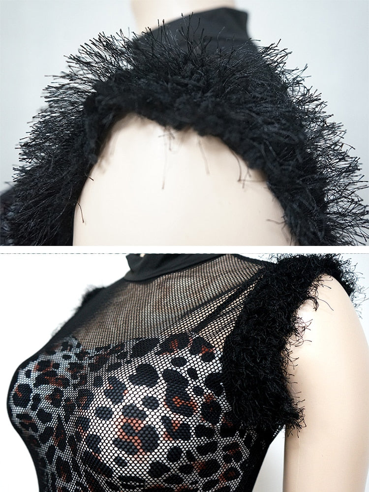 Levoire | Bralette En Matériau En Filet Robes Maxi & Ensembles De Bodysuit